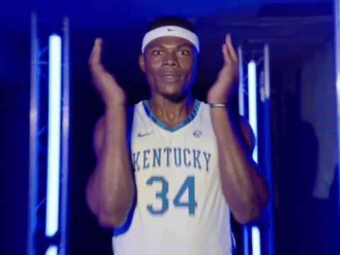 College Basketball GIF by Kentucky Men’s Basketball. #BuiltDifferent