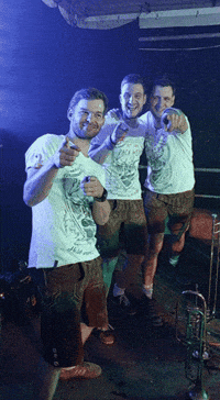 Oberspiesheimer party hey band tada GIF