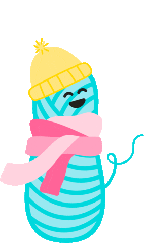 Christmas Freezing Sticker by Hobbii