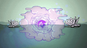 carolyntripp animation illustration water alien GIF