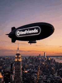 Floating Empire State GIF by VeeFriends