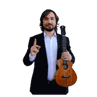 Ukulele Arrastapracima Sticker by UkeCifras