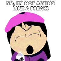 Freaking Out Wendy Testaburger Sticker by South Park