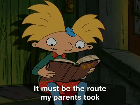 hey arnold nicksplat GIF