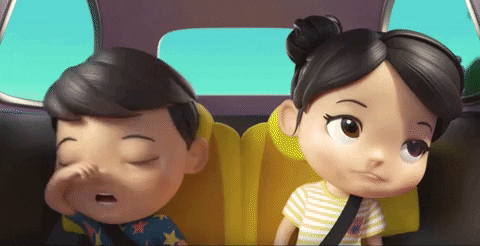 Tired Girl GIF by moonbug