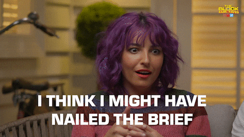 Channel 9 Reaction GIF by The Block