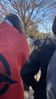 Clashes Break Out at Anti-Mask Protest in Boston