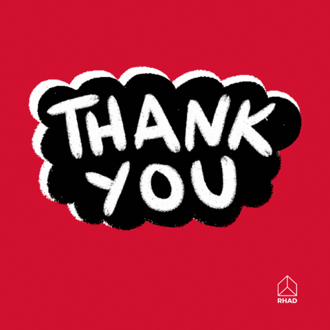 Thanks Hello GIF by RHAD