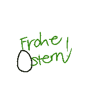 Frohe Ostern Sticker by Mamamal3