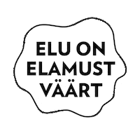 Eluelamus Sticker by Elisa Eesti