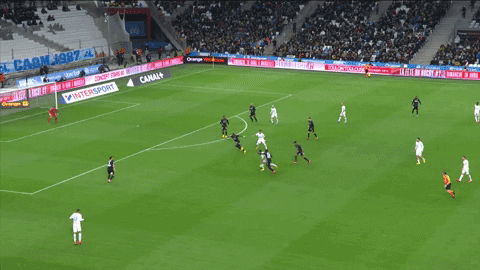 Morgan Sanson Goal GIF by Olympique de Marseille