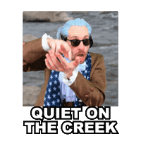 Creek Shut Up Sticker