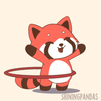 Happy Red Panda GIF