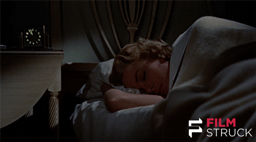 classic film sleeping GIF by FilmStruck