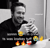 Ryan Gosling Laughing GIF