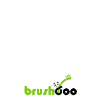 Vegan Panda Sticker by Brushboo