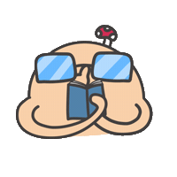 度菇13咦的茶水間 Sticker