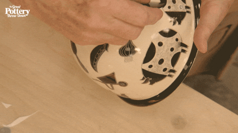 Art Decorate GIF by The Great Pottery Throw Down