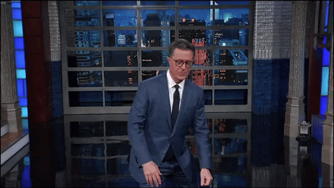 Stephen Colbert Ballerina GIF by The Late Show With Stephen Colbert