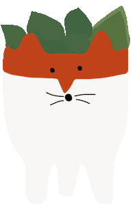 Cat Illustration Sticker