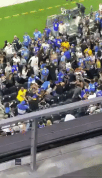 Fans Brawl at Rams-Chargers Preseason Game in Los Angeles