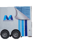Trailer Transport Sticker by Moderna Textielservice