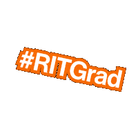 Graduation Commencement Sticker by Rochester Institute of Technology