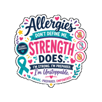 Awareness Empower Sticker by Jennifer Greenhill