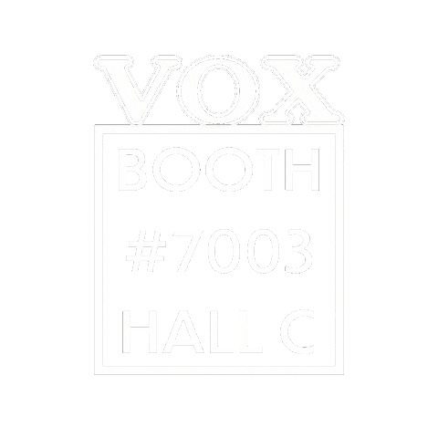 Namm Show Vox Amps Sticker by VOX Amplification