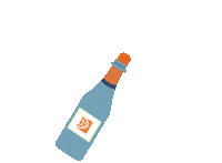 BredaUniversityAS celebration graduation champagne buas Sticker