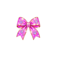 Pink Bows Sticker