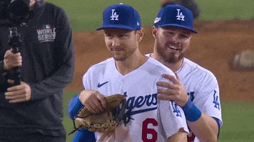 Best Friends Hug GIF by MLB