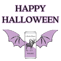 Red Wine Halloween Sticker by Archer Roose Wines