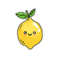 Fruit Lemon Sticker