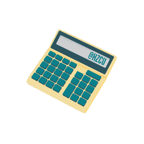 School Calculating Sticker by Horizon Credit Union