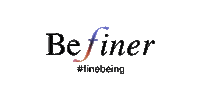 FineBeing ourwayofliving finebeing befiner Sticker