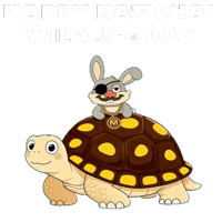 Animal Kingdom Earth Day Sticker