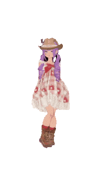 Girl Bota Sticker