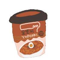 sunkissedgirl korea plaza 韓国 koreanfood Sticker