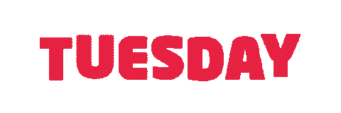 Tuesday Sticker by von Mende Marketing