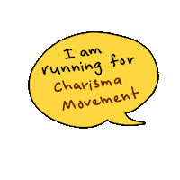 I Am Running Sticker by Charisma Movement