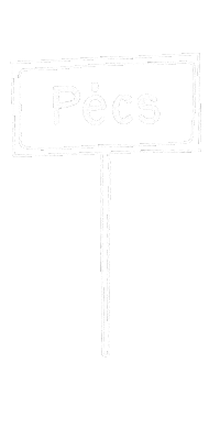 Pecs Sticker by Irány a PTE