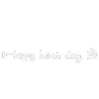 Happy Birthday Sticker