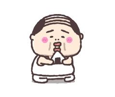 Old Man Charming Sticker