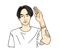 Love Hello Sticker