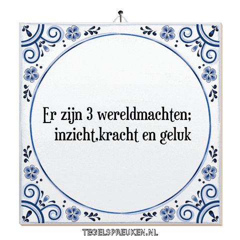 Focus Troost Sticker by Tegelspreuken.nl