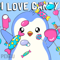 Sweet Tooth Spinning GIF by Pudgy Penguins