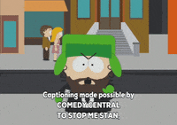 stan marsh street GIF by South Park 