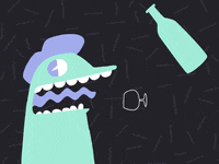 scared loop GIF by Ethan Barnowsky