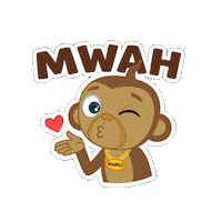 Happy Love You Sticker by HooplaKidz Official